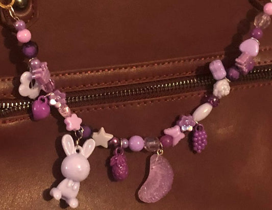 Bag charm (Purple)